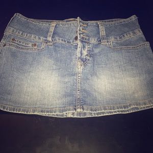 Abercrombie and Fitch denim skirt
